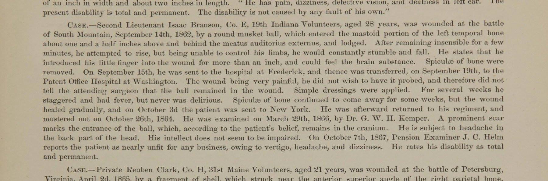 He could feel the brain substance