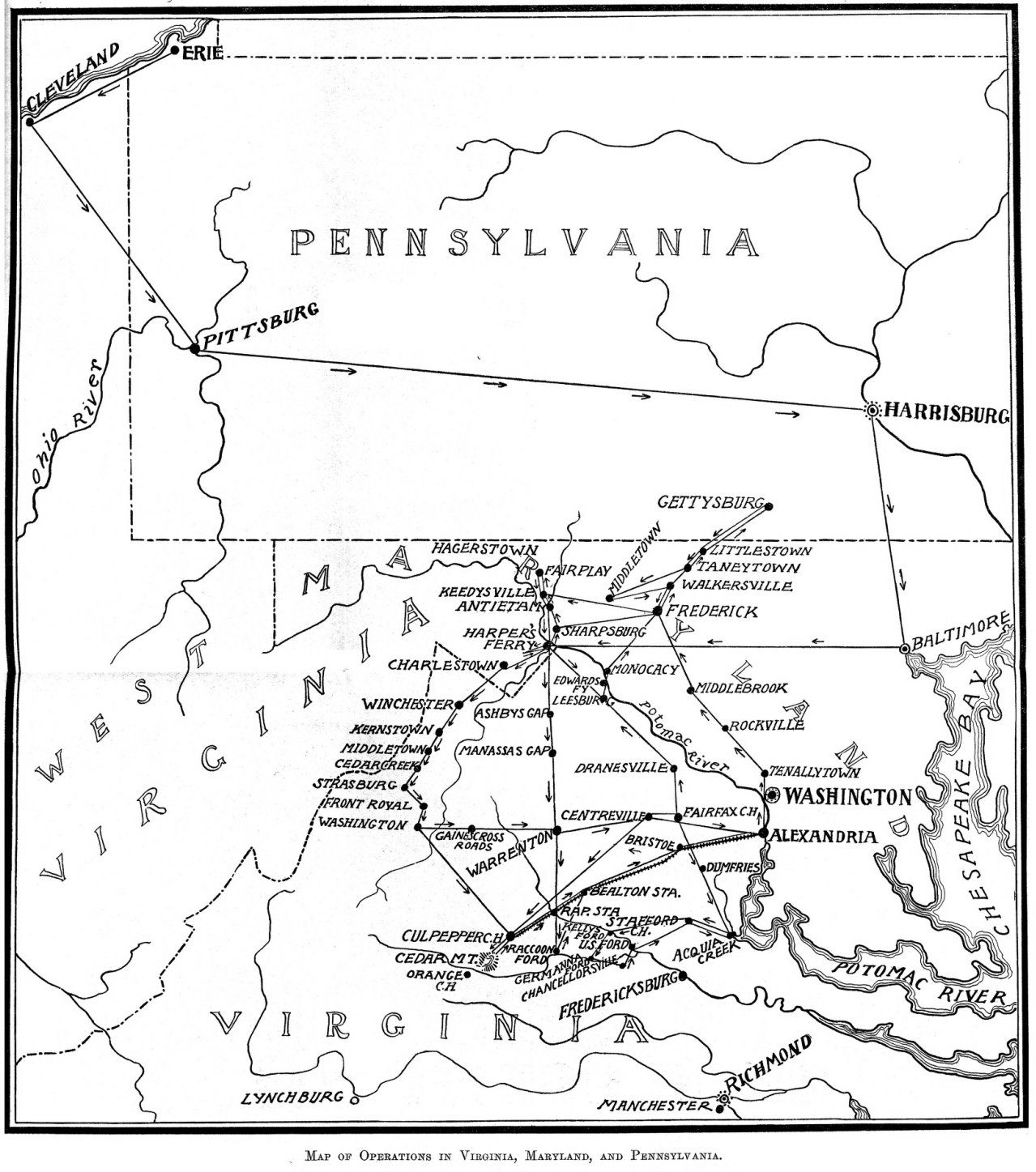 Operations of the 111th Pennsylvania Infantry