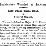 Louisianians wounded at Antietam (1862)
